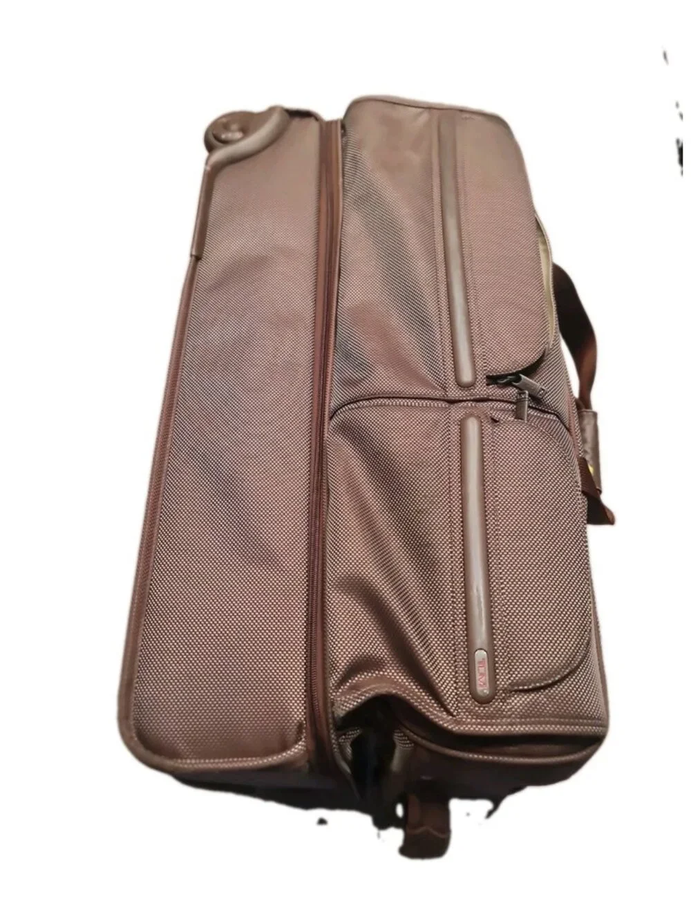 TUMI Alpha Gen 4 22041CH4 30” Large Rolling Split Wheel Duffel Shimmering Brown